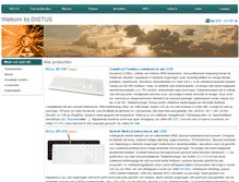 Tablet Screenshot of distus.nl